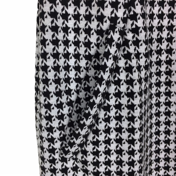 LANDS’ END LIGHTHOUSE Dress Houndstooth Sleeveless Fitted Petite Plus 14P NWT - Picture 7 of 13